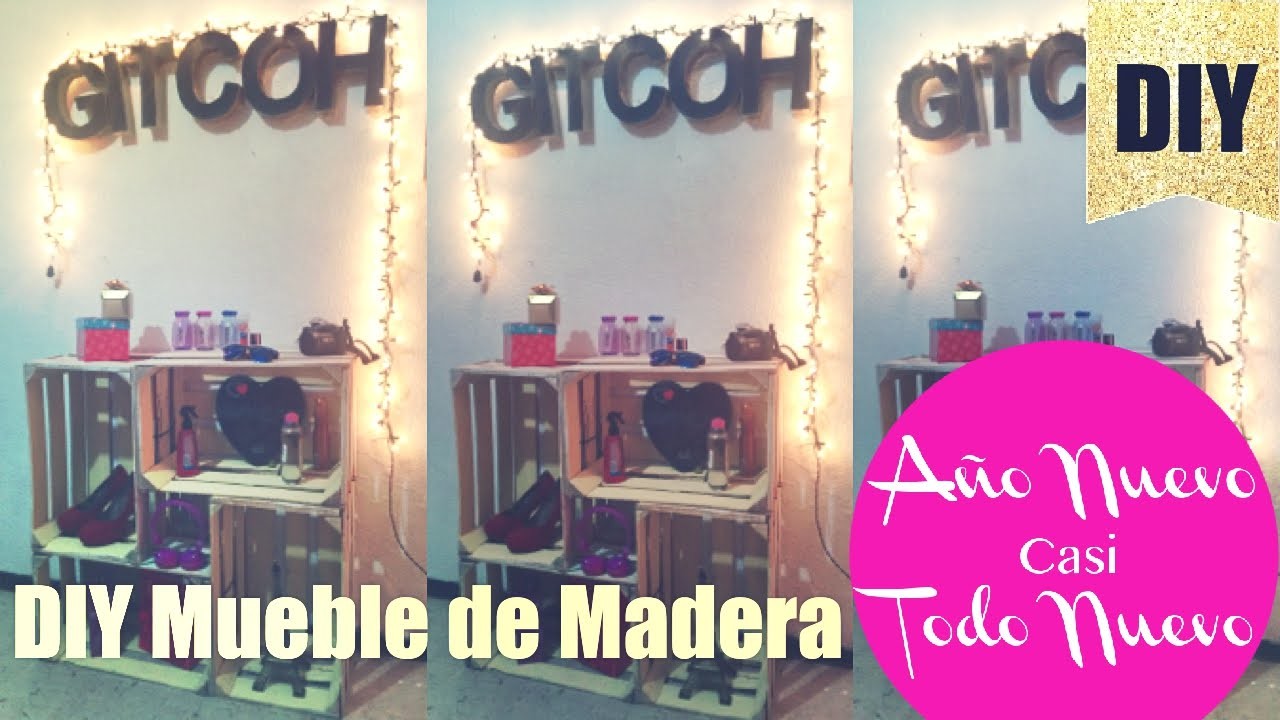 DIY Mueble de Madera | FACIL Gitcoh