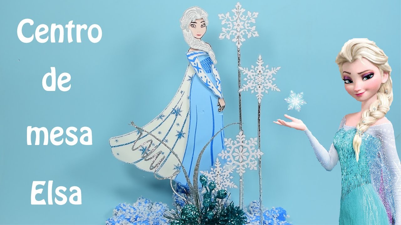 Frozen Centro de mesa Elsa | El Mundo de MyG