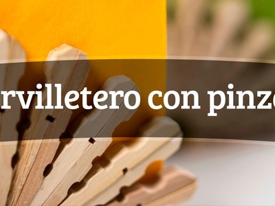 Servilletero con pinzas