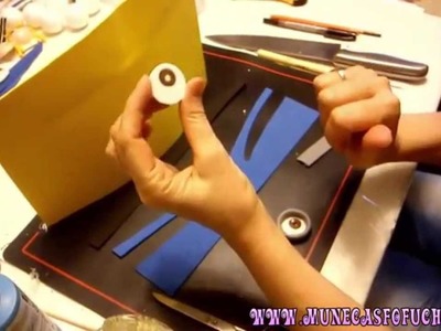 Como hacer Portalapices Minions Parte 1