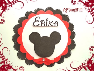 Invitación Mickey Mouse