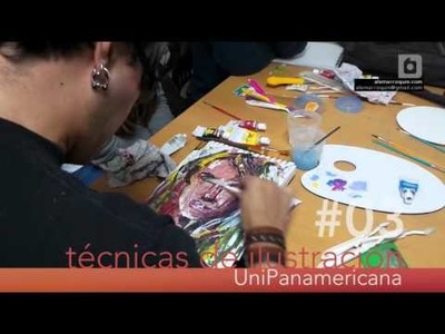 Técnicas de Ilustración - Acrílicos con Espátula - Unipanamericana