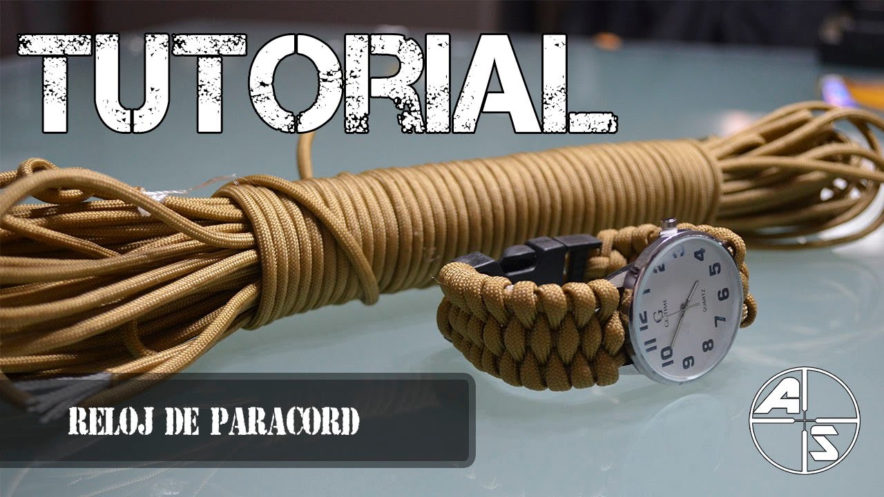 Tutorial | Reloj de paracord - Air Soldier