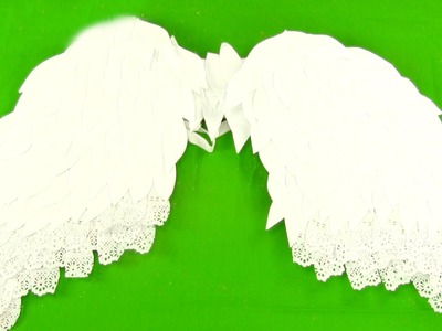 Cómo hacer unas alas de ángel paso a paso