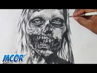 Dibujando un Zombie de "The Walking Dead"