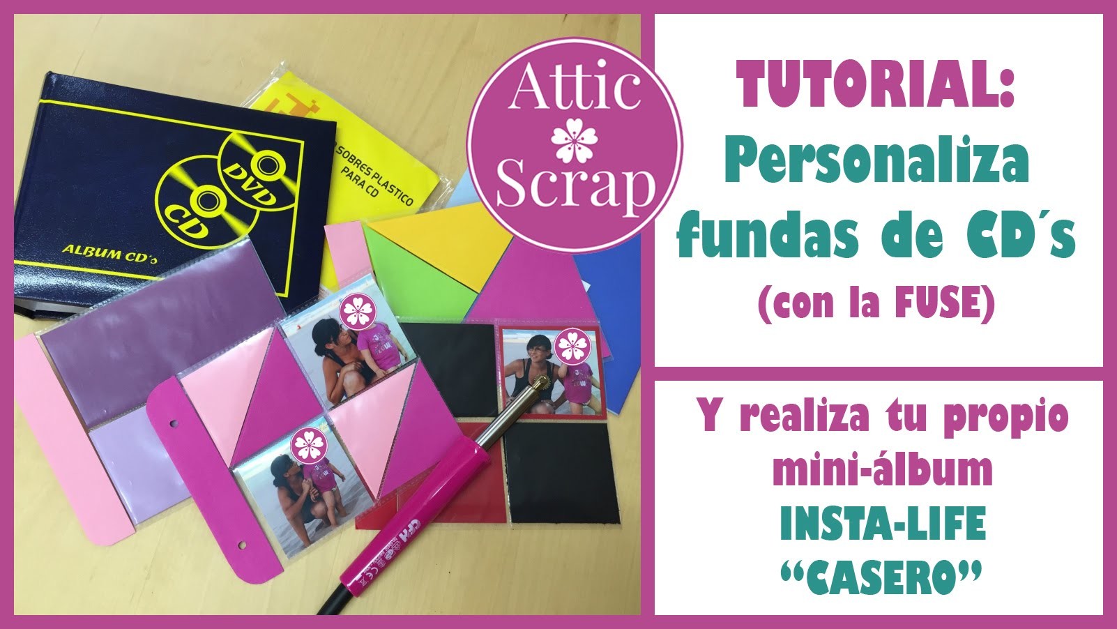 TUTORIAL: Cómo personalizar fundas de CD (INSTA LIFE Casero)