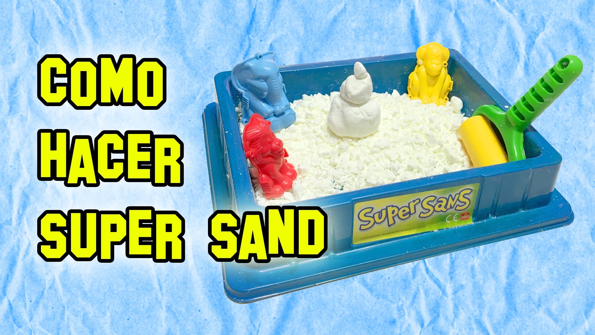 ✔ Cómo Hacer Super Sand Casera | How To Make Homemade Magic Sand