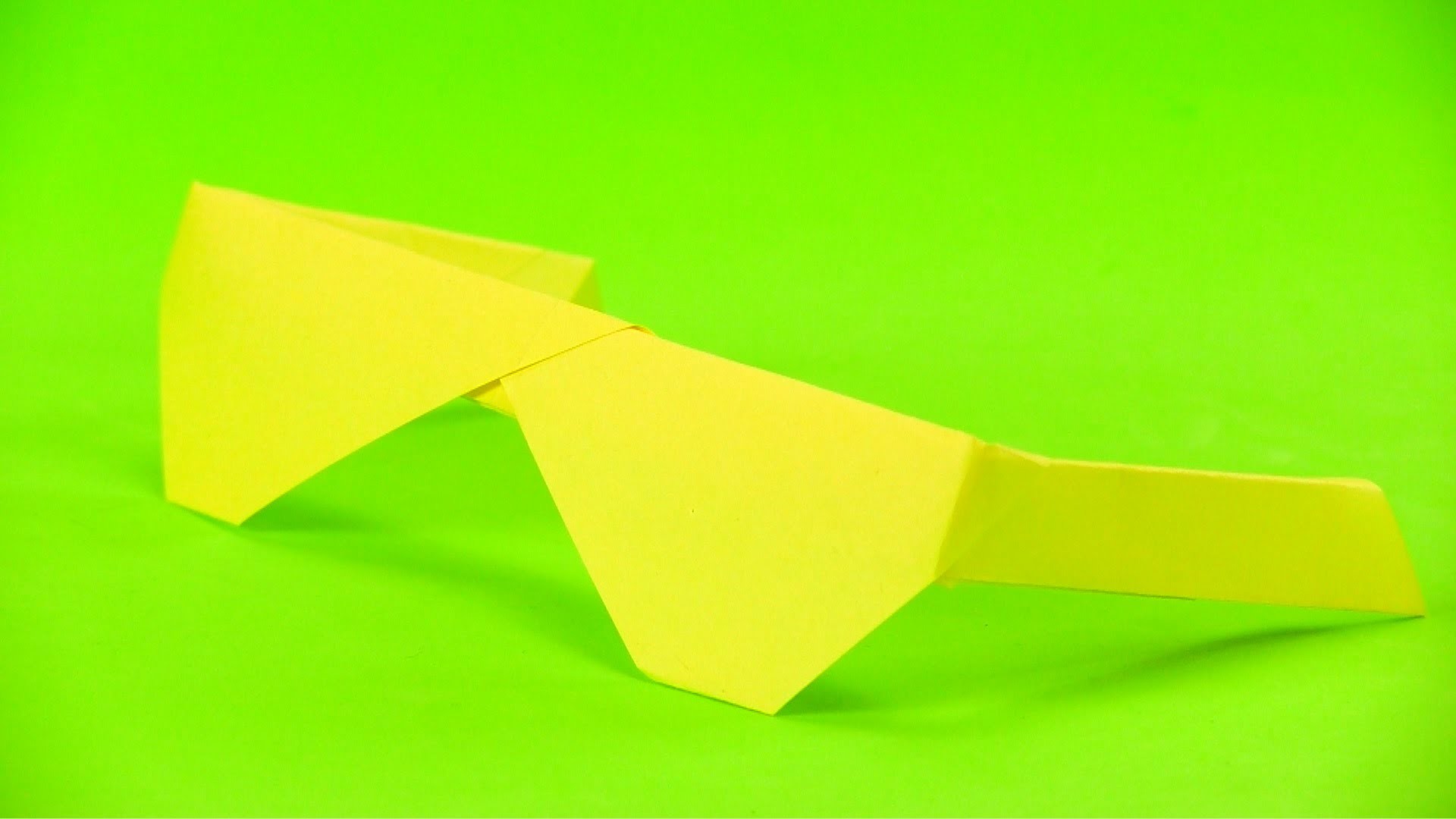 Gafas de papel paso a paso | Origami para niños