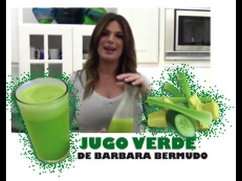 El Famoso Jugo Verde de Barbara Bermudo