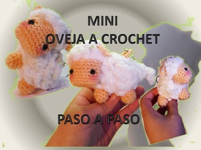 Tutorial mini oveja crochet Amigurumi