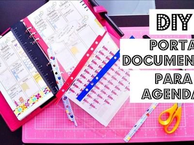 DIY Porta documentos para agenda! | Julieta Jareda