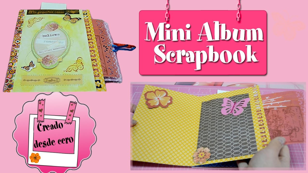 Mini Álbum Scrapbook desde cero [DIY]