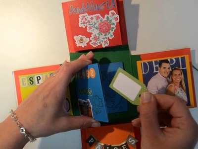 DIY Mini Album Scrapbook Desplegable