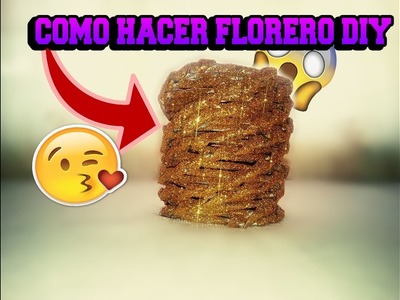 COMO HACER FLORERO DIY √ NAVIDEÑO√ RECICLADO