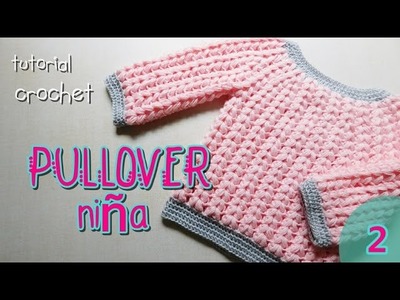 Como tejer a crochet pulover, saco (2.2)