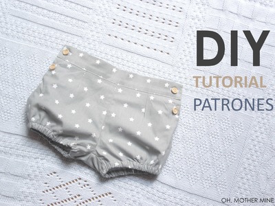 DIY Tutorial y patrones: Pantalon de niño