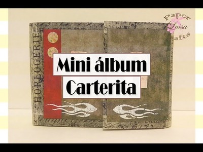 Tutorial Mini álbum billetera - Día del Padre - DIY Scrapbook