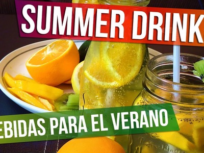 DIY: Summer Drinks - Bebidas para el Verano ¡¡DELICIOSAS!!