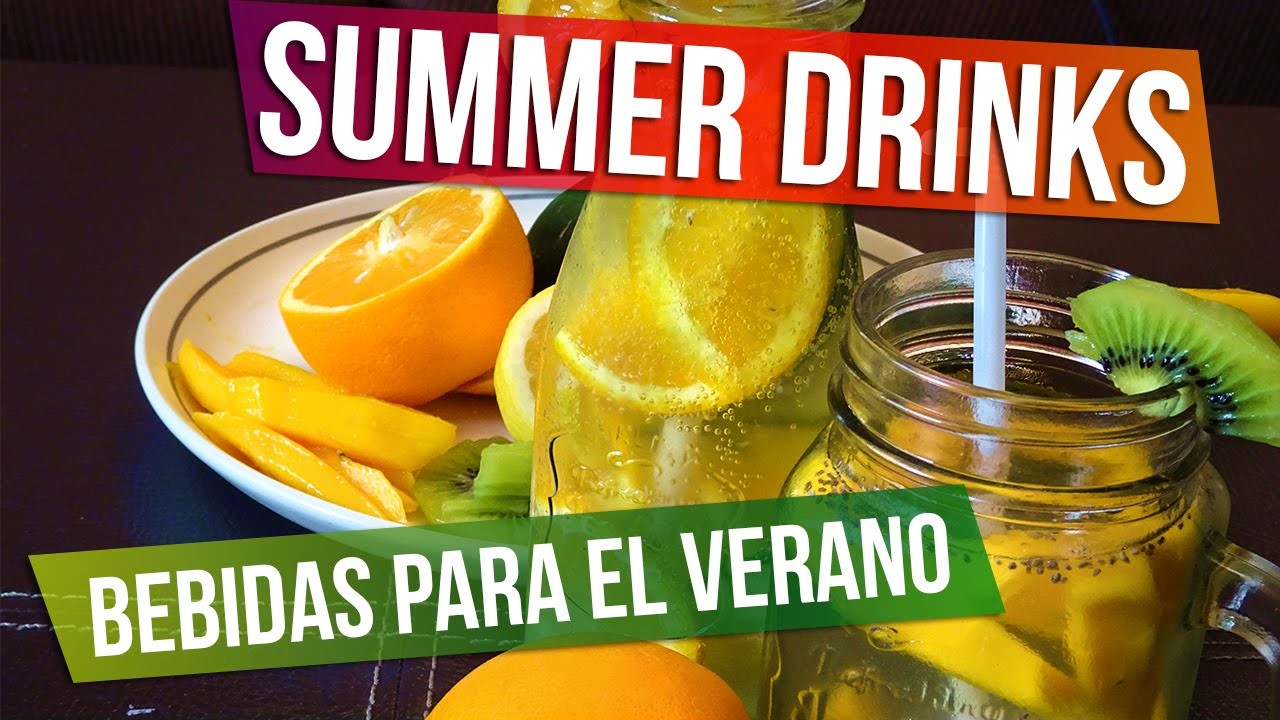 DIY: Summer Drinks - Bebidas para el Verano ¡¡DELICIOSAS!!