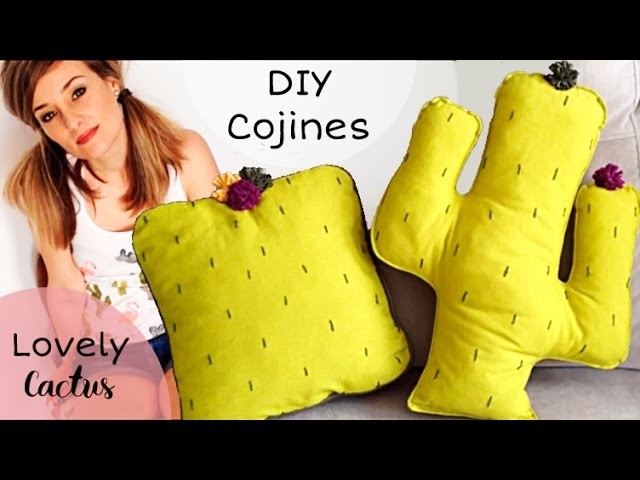 Lovely Cactus: DIY Cojines con Costura Francesa y Cordoncillo 