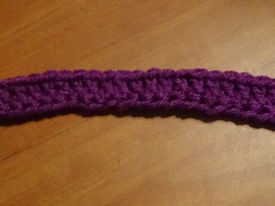 Cómo hacer puntos altos o macizos en  crochet, sin cadena inicial.