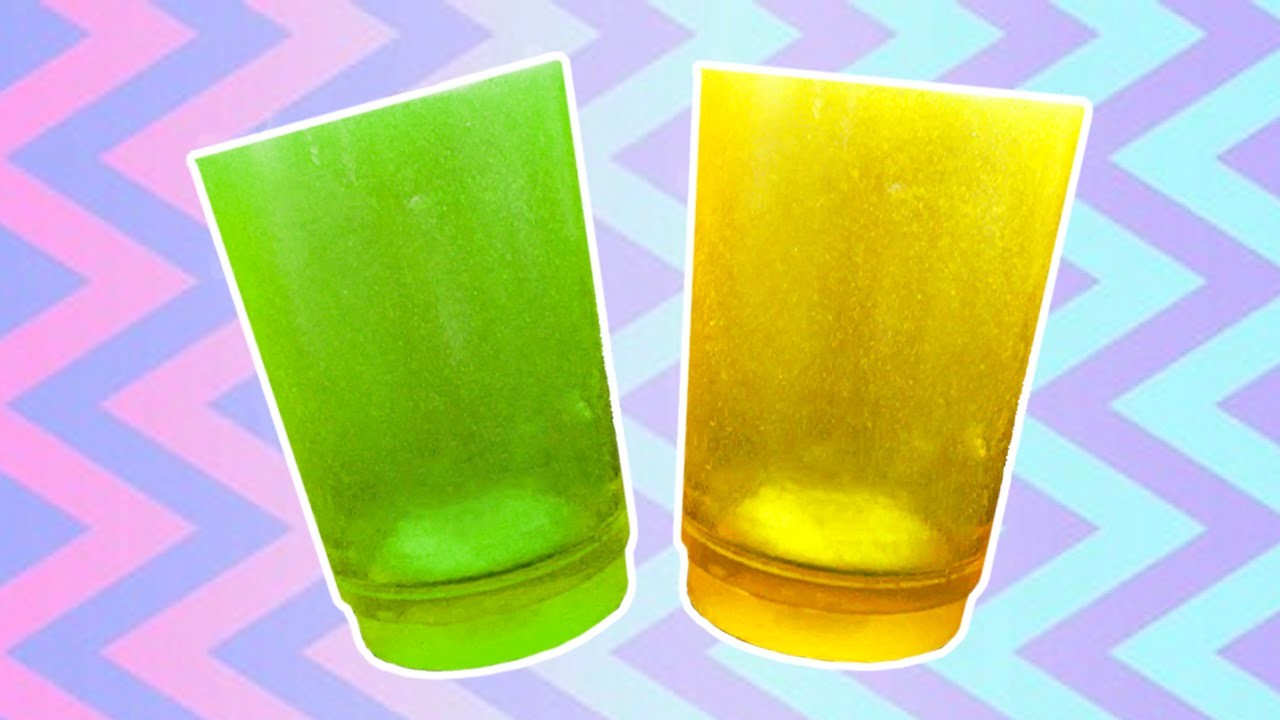 DIY: Vasos de gelatina #17