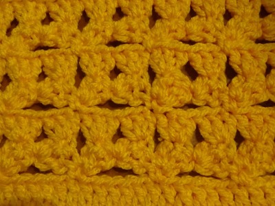 Puntada a crochet, muy fácil, sencilla, divertida y linda. Muestra No. 34