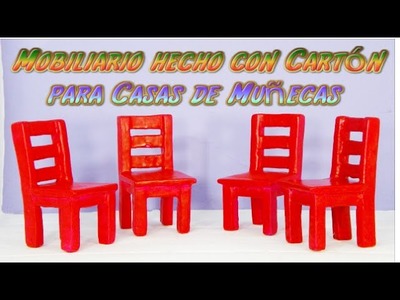 Tutorial sillas en miniatura para casas de muñecas, manualidades DIY