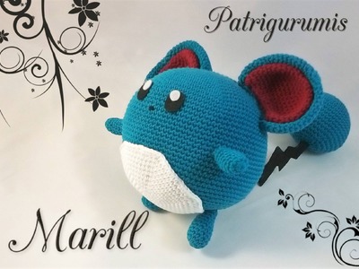 DIY Marill amigurumi en ganchillo - Crochet