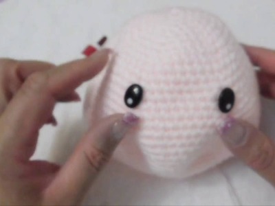 Muñeca amigurumi a crochet (ZURDO) cabeza video 2