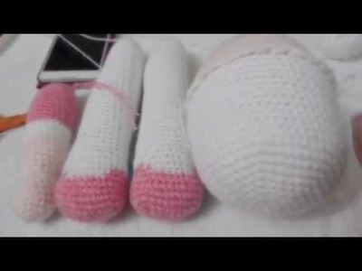 Muñeca Amigurumi cuerpo a crochet (ZURDO) Video 5