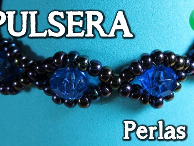 Pulsera topacio azul | Handmade jewellery