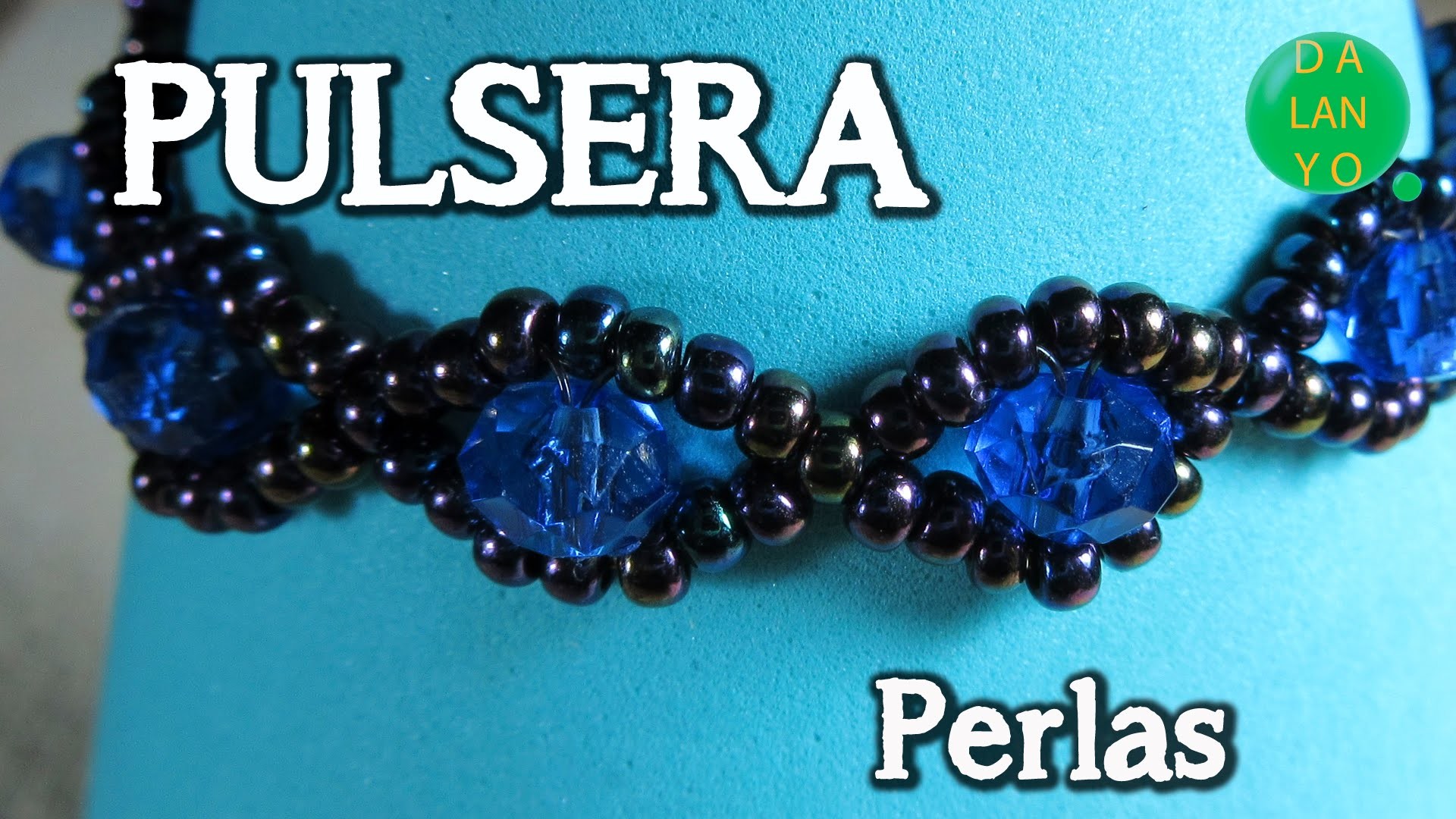 Pulsera topacio azul | Handmade jewellery