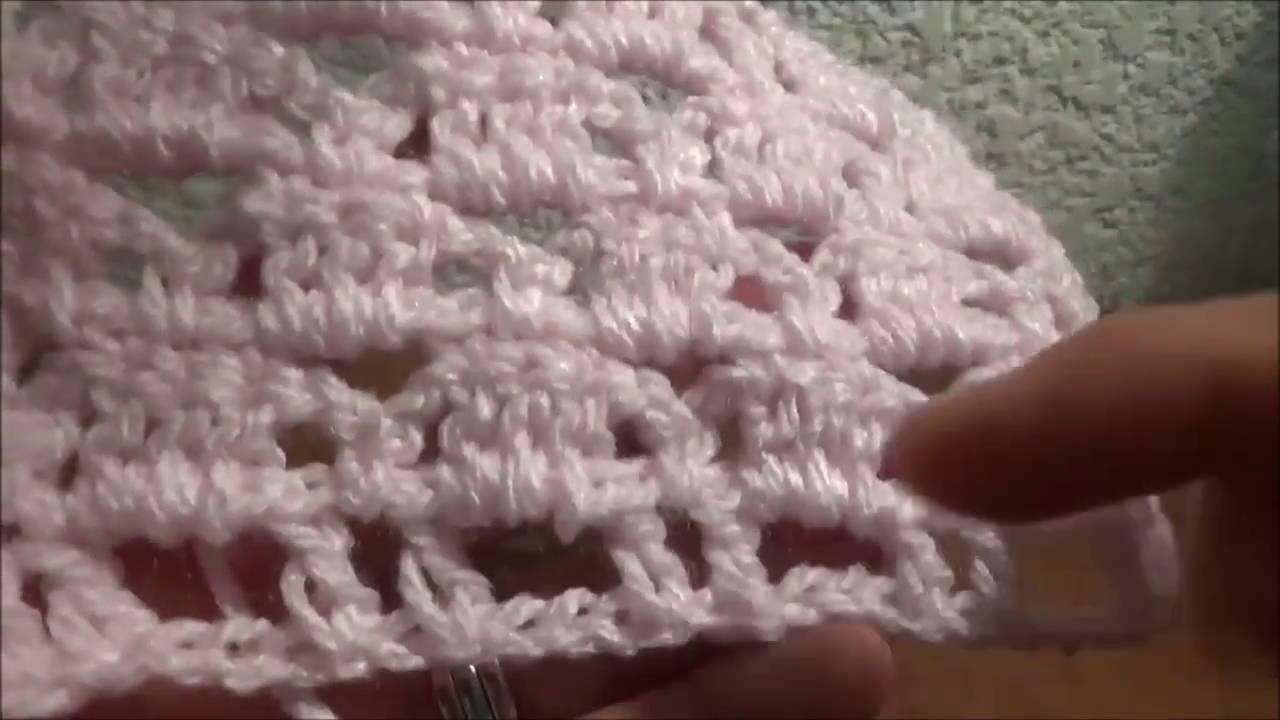 Puntada sencilla a crochet, muy fácil. 