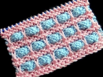 Punto Ropa Bebé #12 - How to Knit a Baby Stitch 2 Agujas (367)