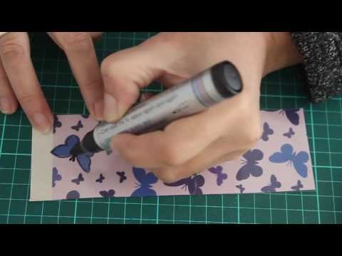 Cómo hacer un marcapáginas mágico - How to make a magic bookmark