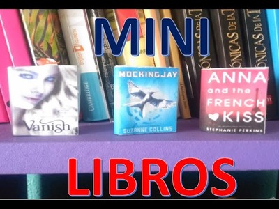MINI LIBROS. MANUALIDADES