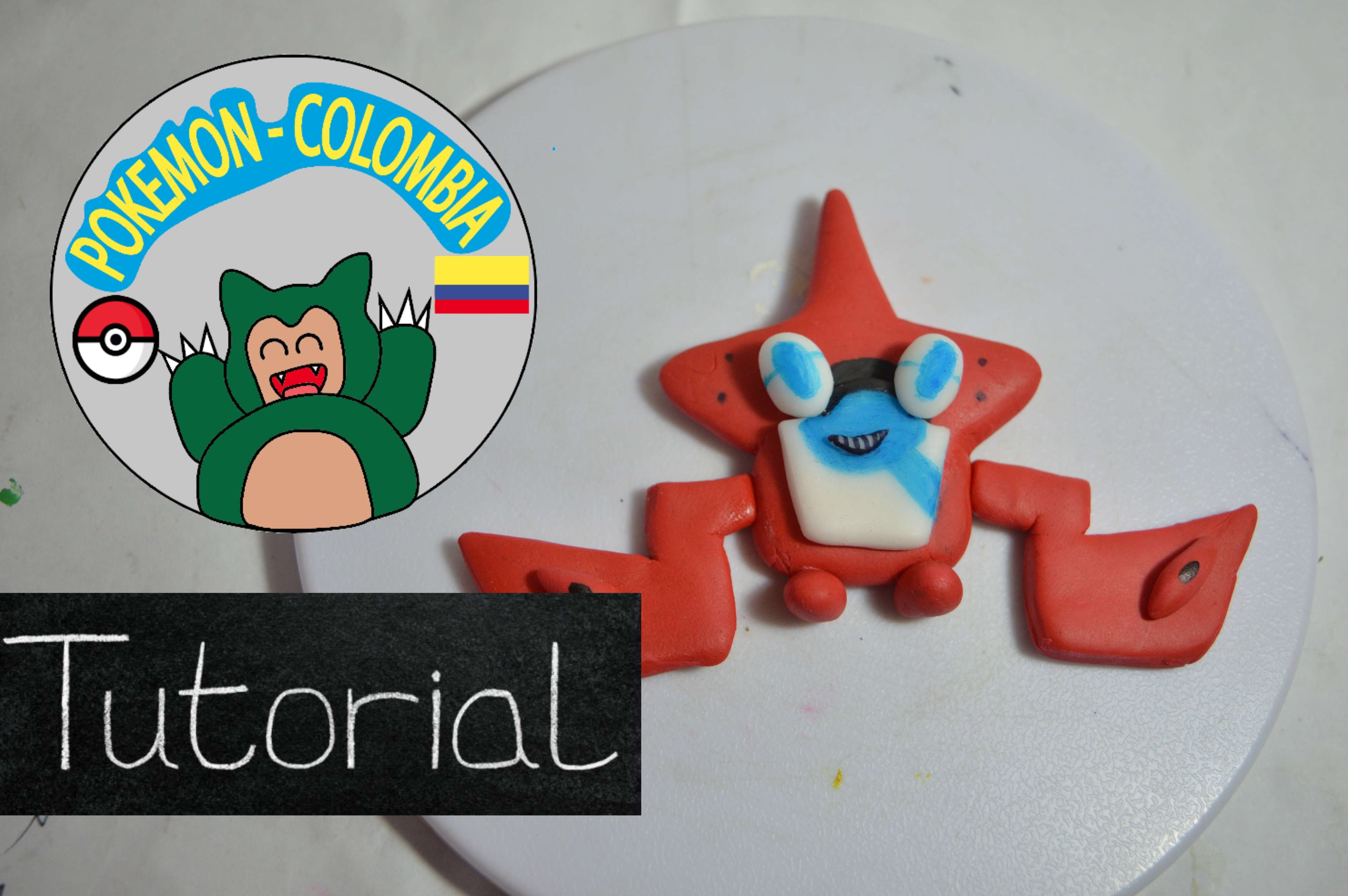 Pokemon ✰Rotomdex  pokedex Tutorial ✰ Polymer Clay ✰ Porcelana Fría ✰plastilina✰ pokemon- colombia