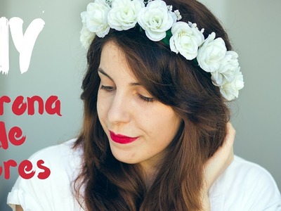 DIY | Corona de flores | Claudia Bonnin