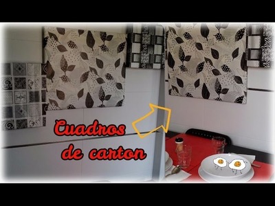 DIY Cuadros decorativos Fácil, Rápido y Bonito!!!