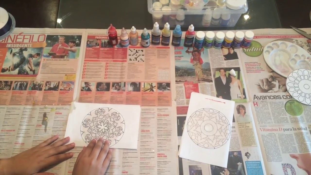 DIY MANDALAS EN CD