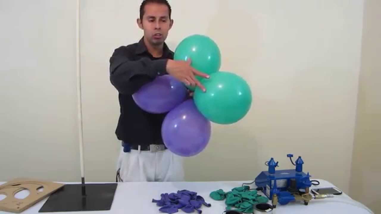 Como hacer un Arco de globos - decoraciones con globos