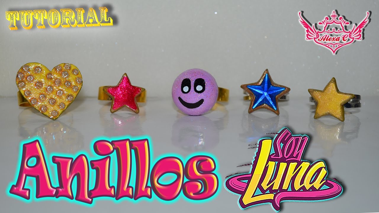 ♥ Tutorial: Anillos de Soy Luna || Luna's Rings (Muy fácil) ♥