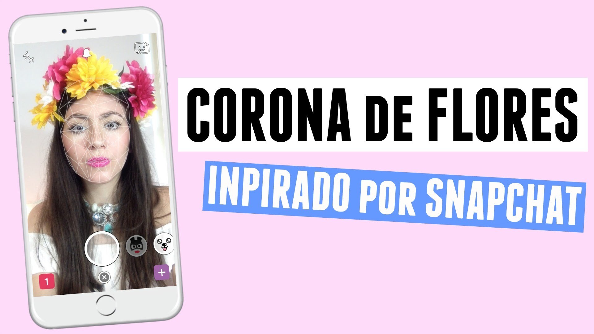 DIY: Corona de Flores Inspirado por Snapchat
