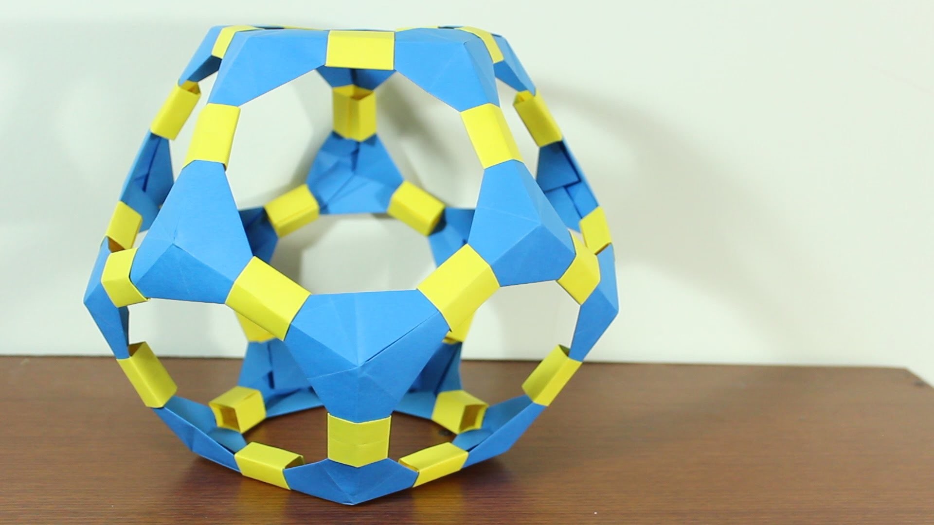 Origami Dodecahedron. Dodecaedro De Origami ¡TUTORIAL!