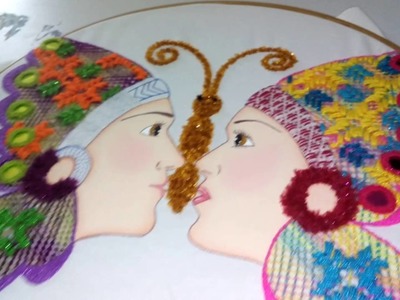 Pareja de apaches mariposa