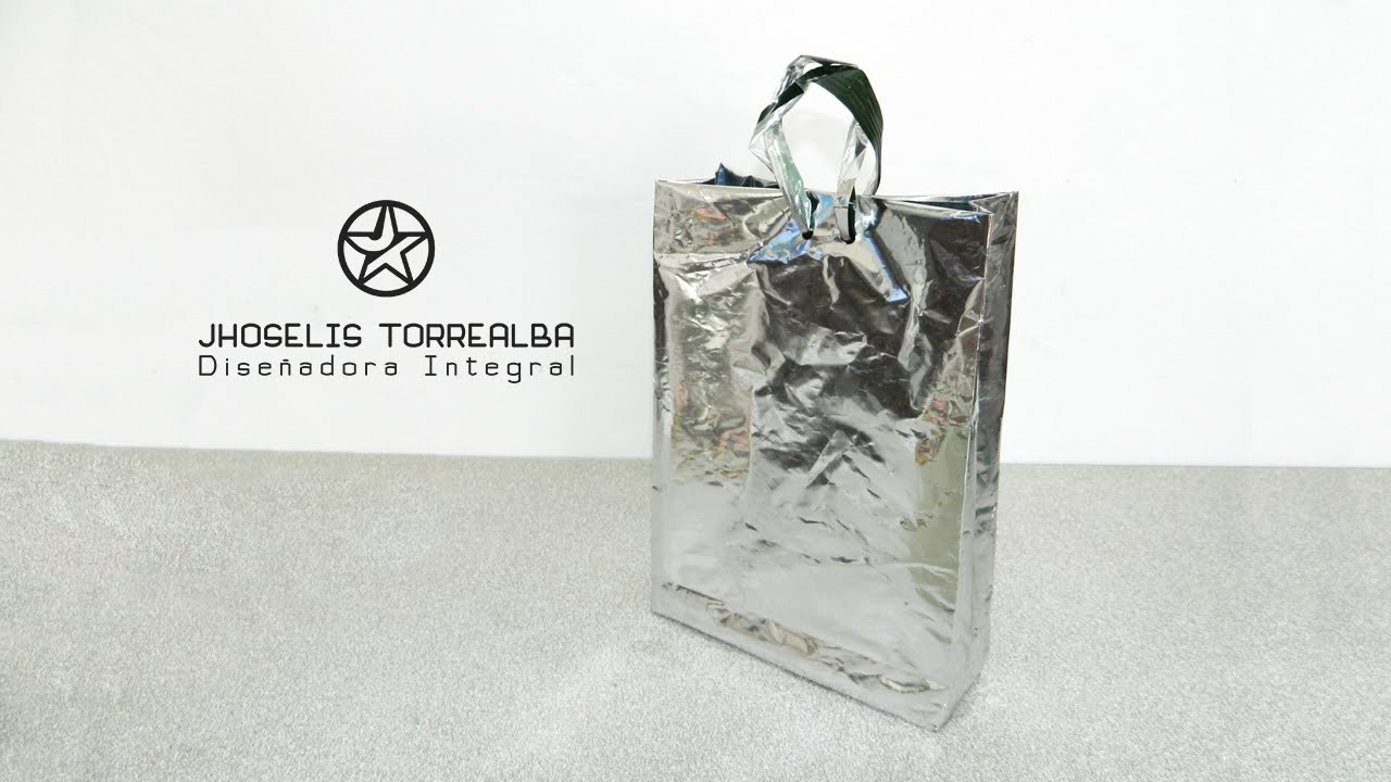 RECICLAJE DIY transforma una bolsa de SNACK en una bolsa de REGALO