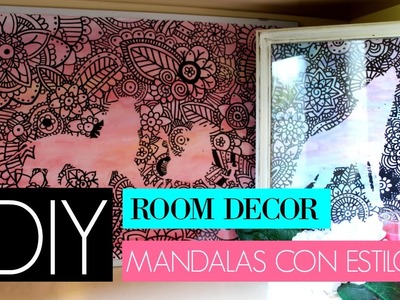 DIY ROOM DECOR : Mandalas con estilo  |BEZZYXOX