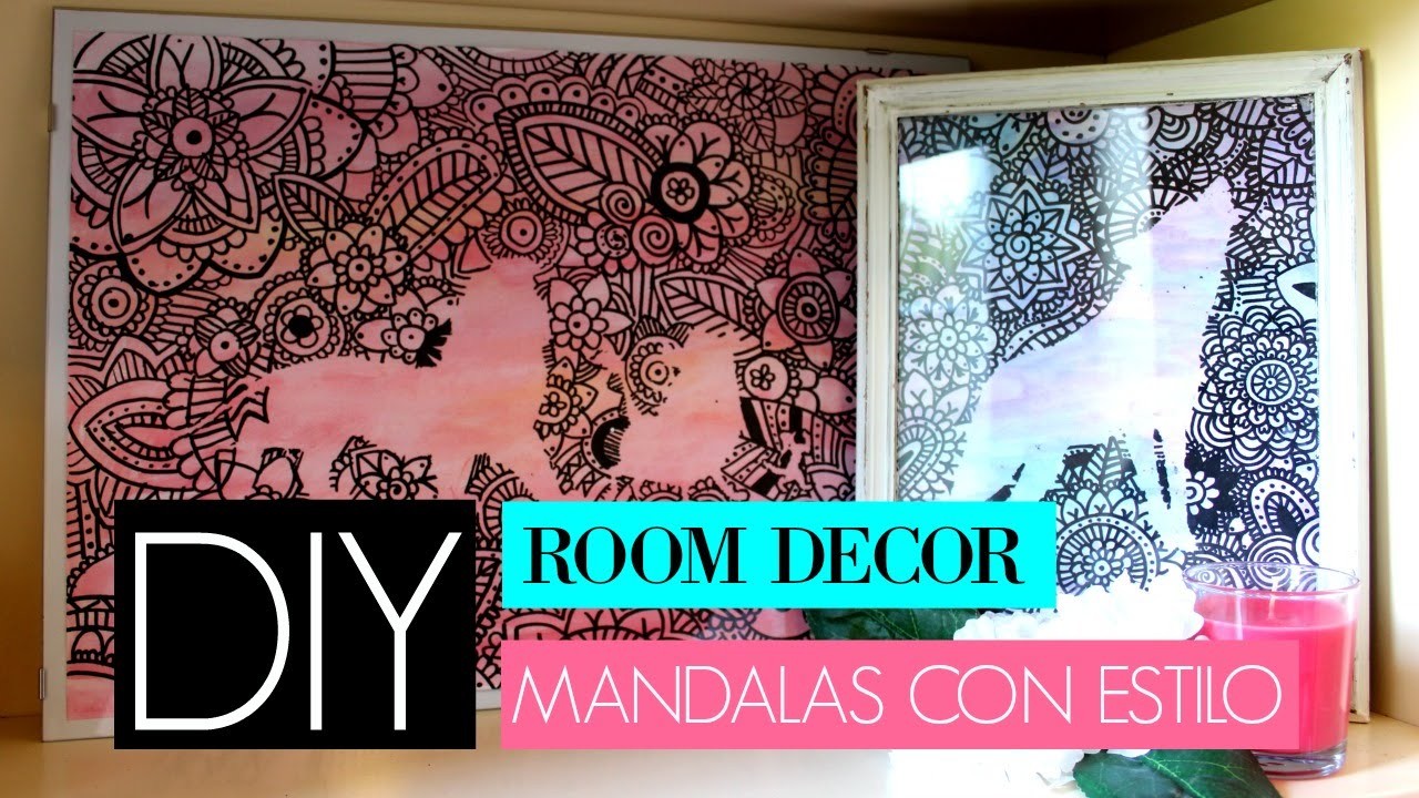 DIY ROOM DECOR : Mandalas con estilo  |BEZZYXOX
