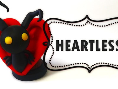 Kingdom Hearts Heartless. Sincorazón Polymer Tutorial. Fimo. Porcelana. Plastilina